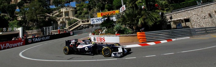 Williams-Renault-loupe-le-coche-a-Monaco