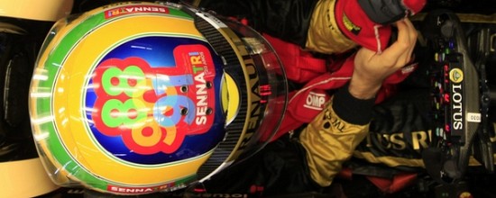 Bruno-arbore-son-casque-lsquo-Senna-Tri-Campaign-rsquo